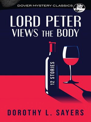 cover image of Lord Peter Views the Body